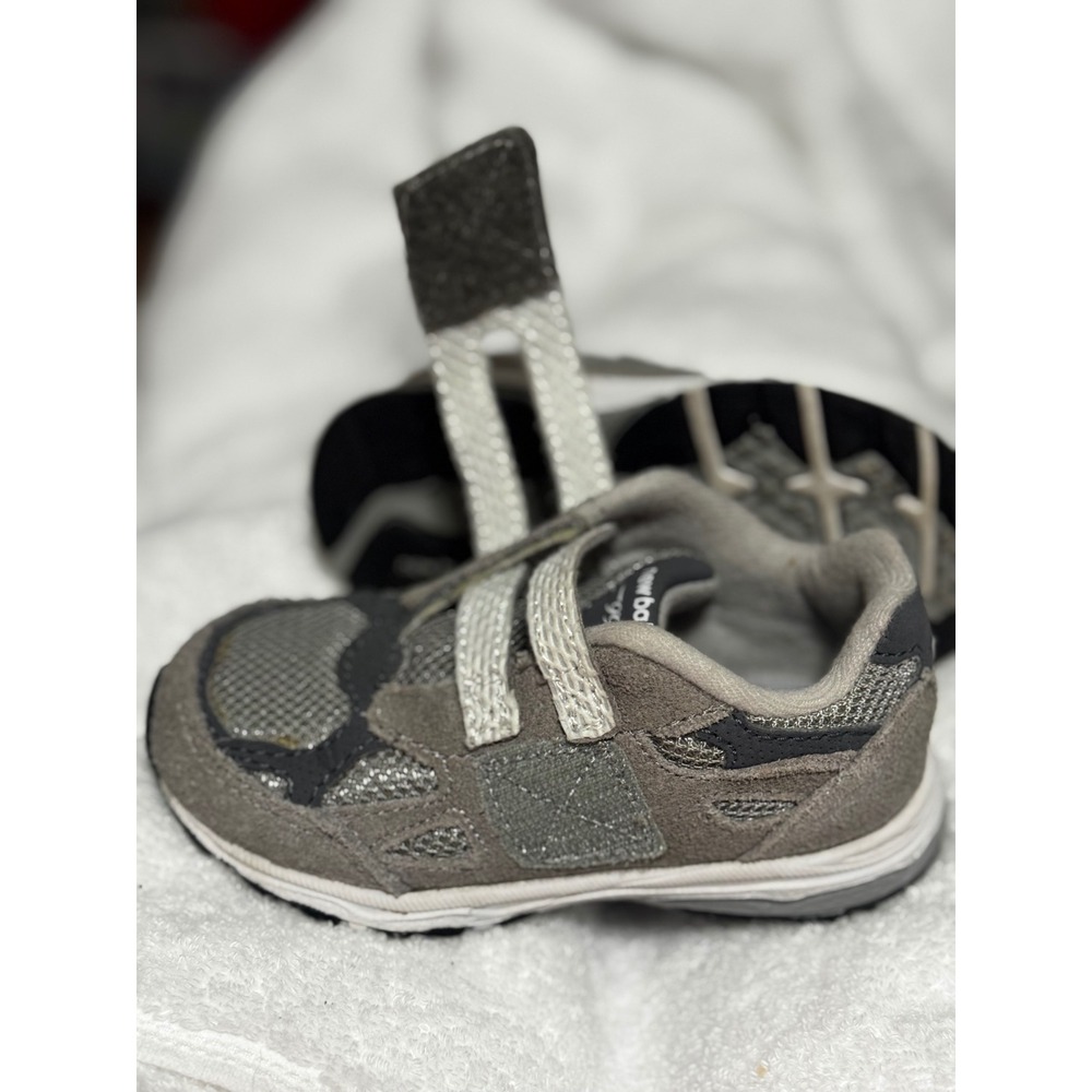 New Balance 990v3 Grey Suede Mesh Toddler Sneakers KV990GRI Size 6 US Kids - Picture 6 of 7